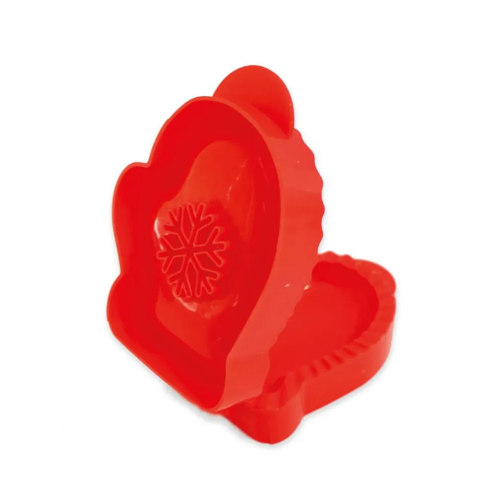 Moule chausson motif Moufle 3D