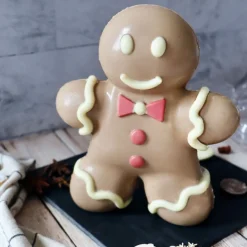 Moule 3D choco bonhomme pain d'épices