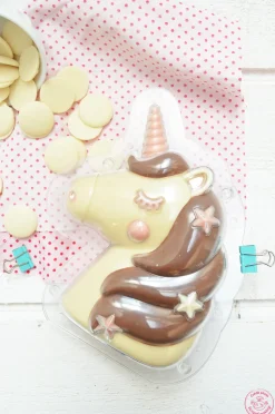 Moule 3D choco licorne