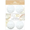 Moule en silicone pochage tartelettes Saint-Honoré 3D - Ø7 cm