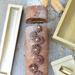 Moule en silicone pour bûche - 25cm