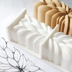 Moule en silicone pour bûche Noël 3D - Instant