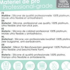 Moule en silicone pour oursons guimauve - 12 empreintes