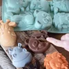 Moule à gâteaux silicone animaux de la jungle