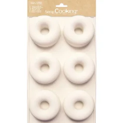 Moule à gâteaux silicone 6 babas/donuts