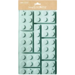 Moule à gâteaux silicone briques
