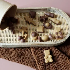 Moule multi-empreintes pour bonbons - Ourson, Croco, Cerise, Bouteille cola