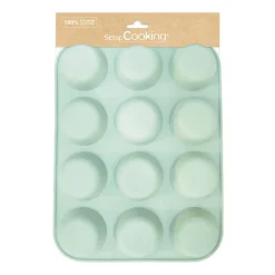 Moule silicone 12 muffins