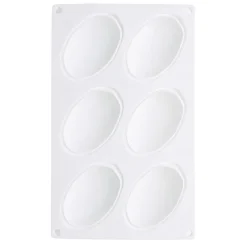Moule silicone trompe-l’œil pistache - 6 empreintes