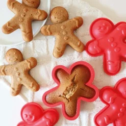 6 moules silicone individuels Ginger