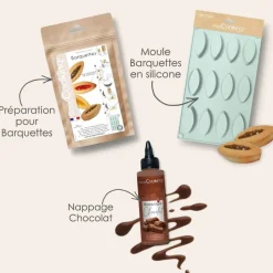 Pack barquettes chocolat