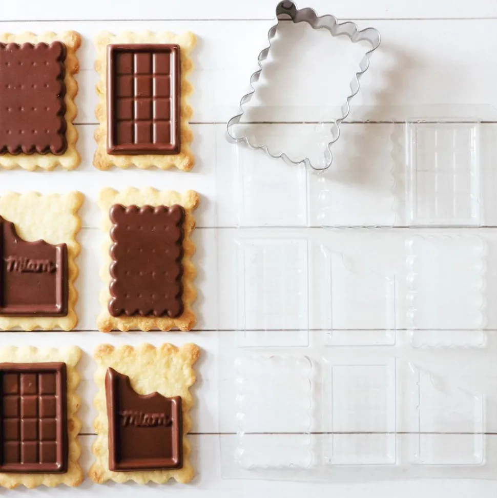 Pack biscuits traditionnels du goûter : Sourire & Petits-beurre choco
