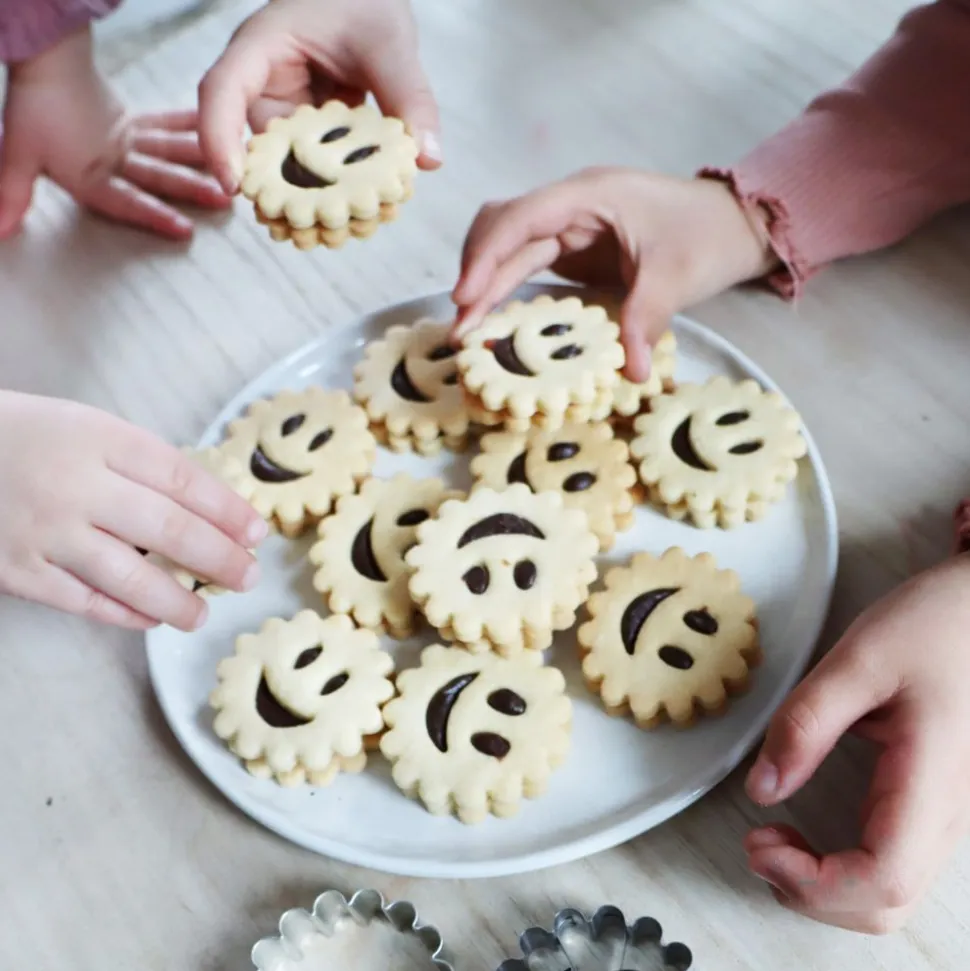 Pack biscuits traditionnels du goûter : Sourire & Petits-beurre choco