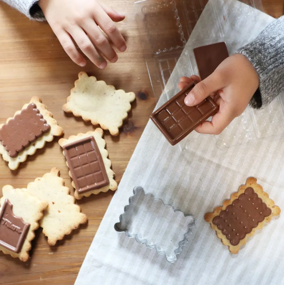 Pack biscuits traditionnels du goûter : Sourire & Petits-beurre choco