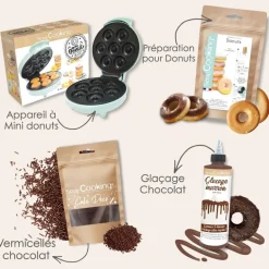 Pack mini donuts chocolat