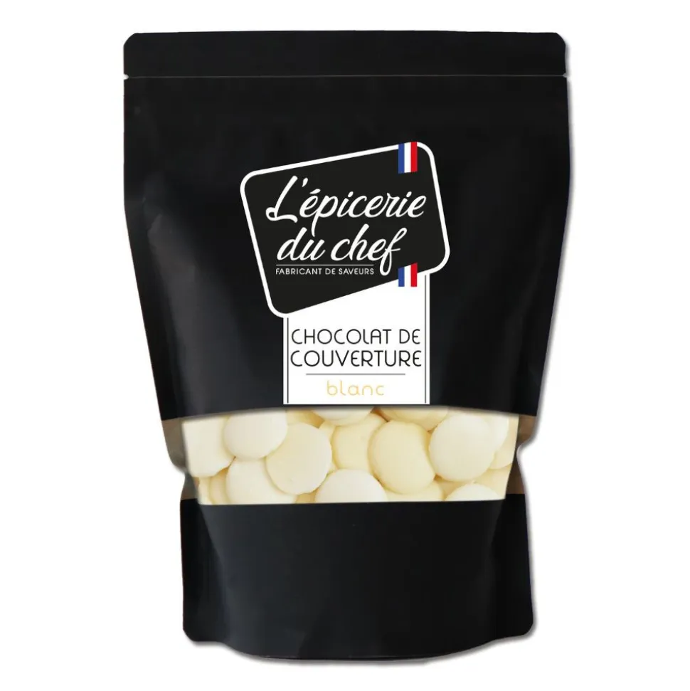 Palets de chocolat blanc 1kg