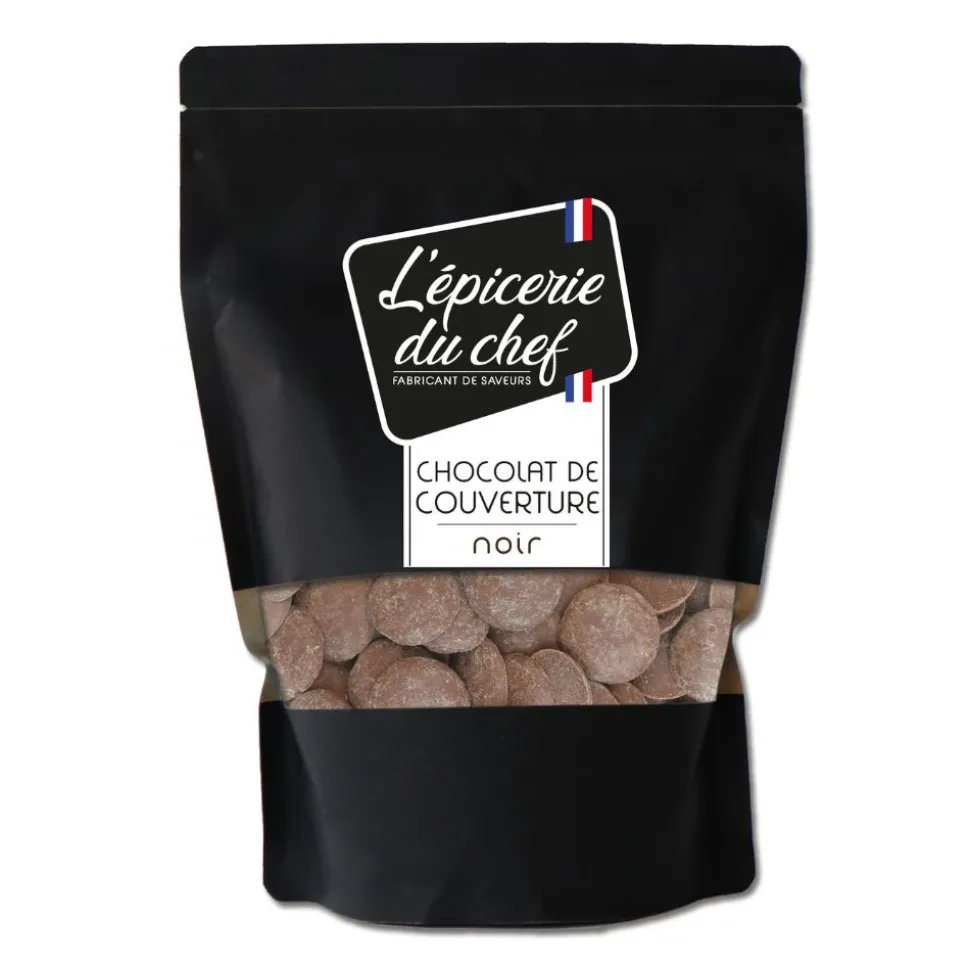 Palets de chocolat noir 1Kg