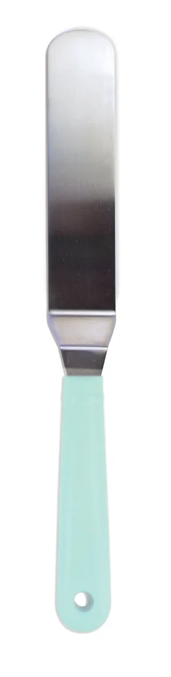 Petite spatule coudée en inox