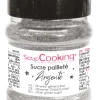 Pot de sucre pailleté ARGENTÉ