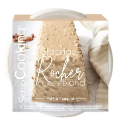 Pot glaçage rocher prêt à l'emploi chocolat blond