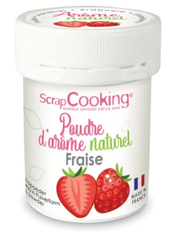 Poudre d'arôme naturel fraise