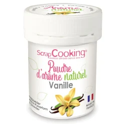 Poudre d'arôme naturel vanille