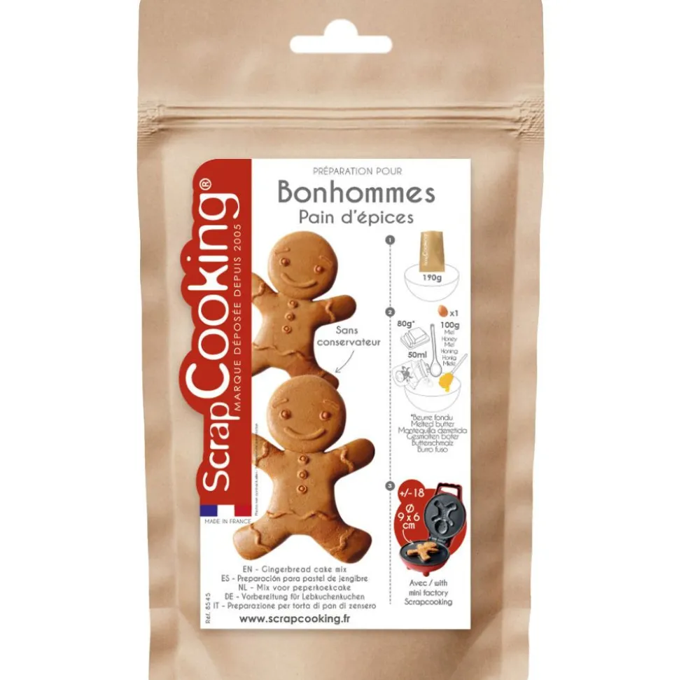 Préparation Bonhomme Pain d'épices 190g