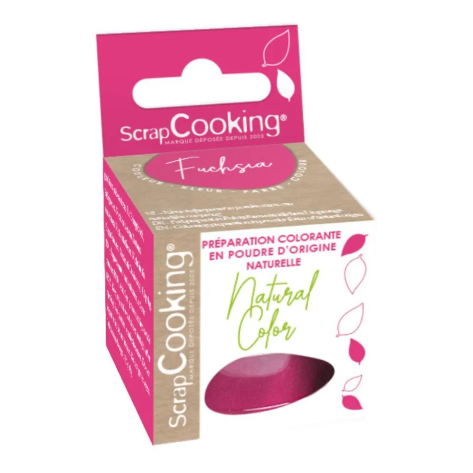 Préparation colorante en poudre - Rose foncé fuchsia