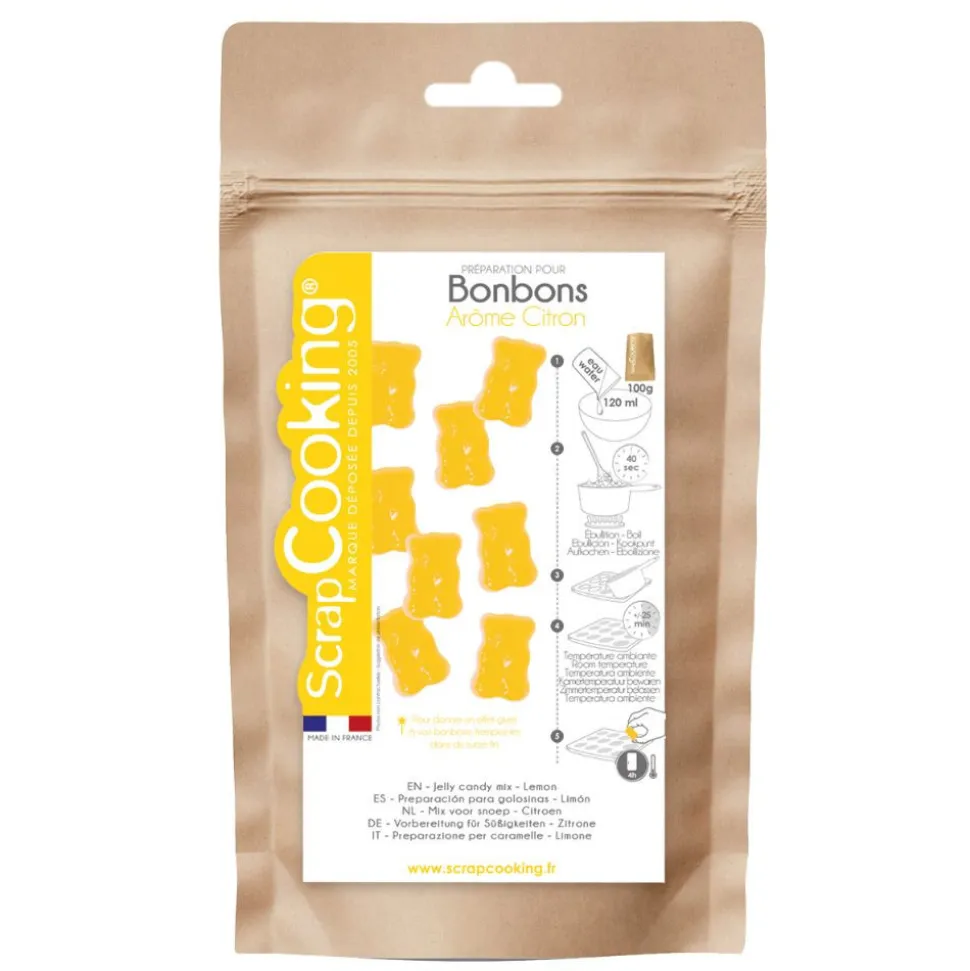 Préparation pour bonbons citron 100g
