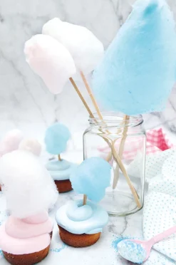 Prépa sucrée barbe à papa - bleu - goût cola 400g
