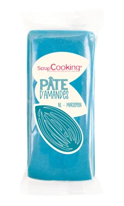 Pâte d'amandes bleue 200 gr