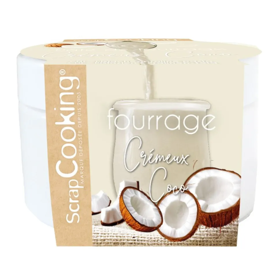 Pâte de fourrage crémeuse à la Noix coco 200g