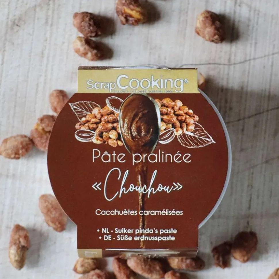 Pâte praliné chouchou cacahuètes 200g