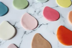 Pâte à sucre colorant d'origine naturelle Lemon 250g
