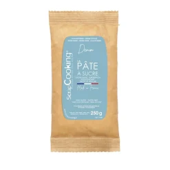 Pâte à sucre colorant d'origine naturelle Denim 250g