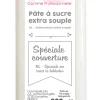 Pâte à sucre de couverture blanche 200 g