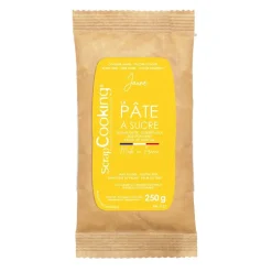 Pâte à sucre jaune 250g