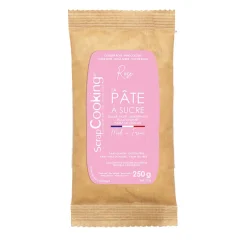 Pâte à sucre rose 250g