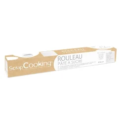 Pâte à sucre rouleau blanc 36 cm
