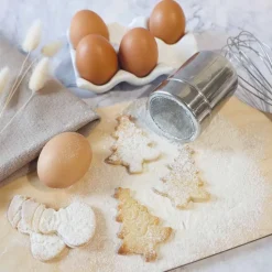 Saupoudreuse pour sucre glace, cacao et plus