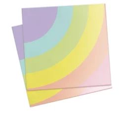 20 serviettes licorne
