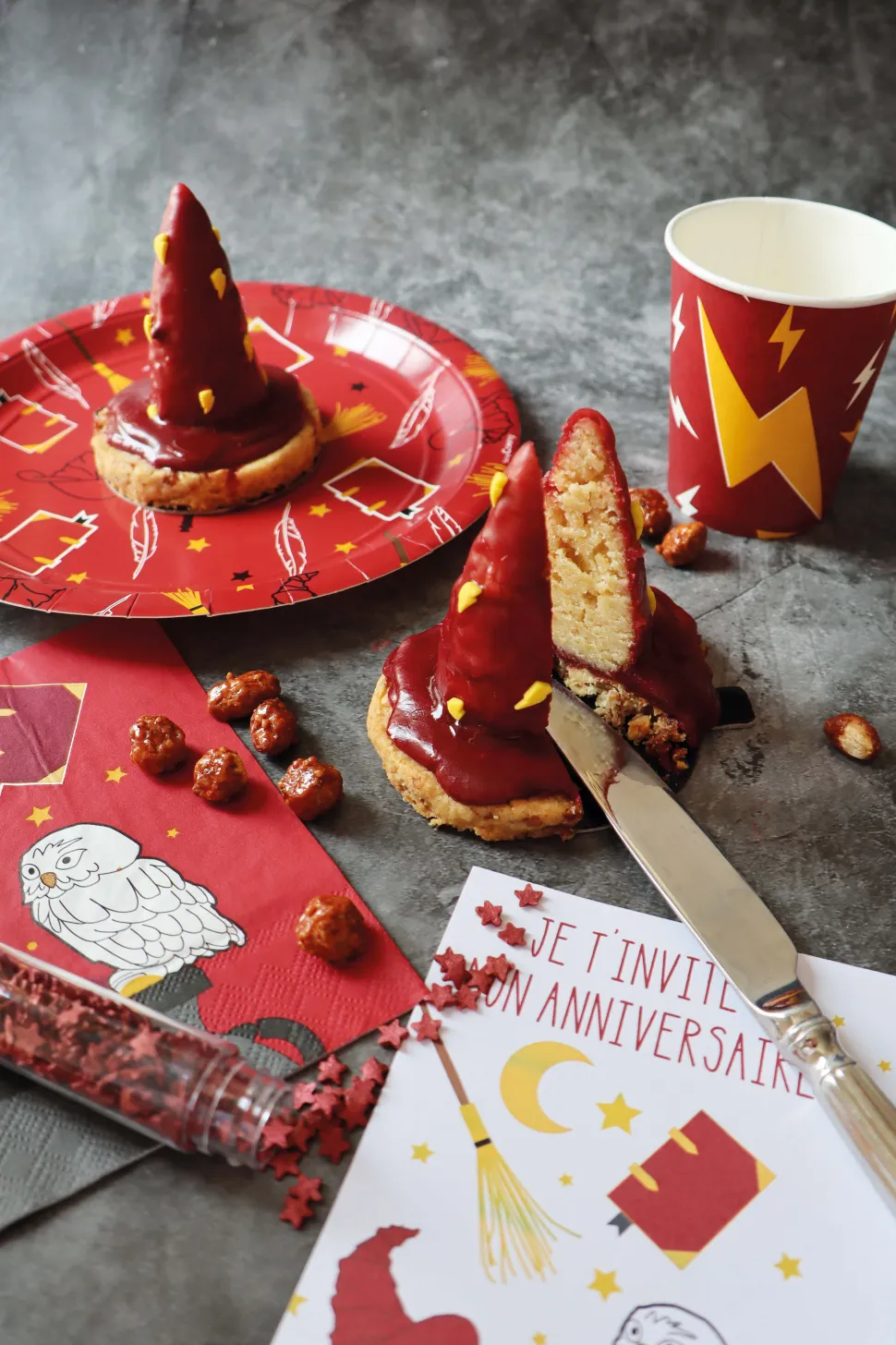 20 serviettes Sorcier