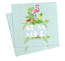 20 serviettes summer