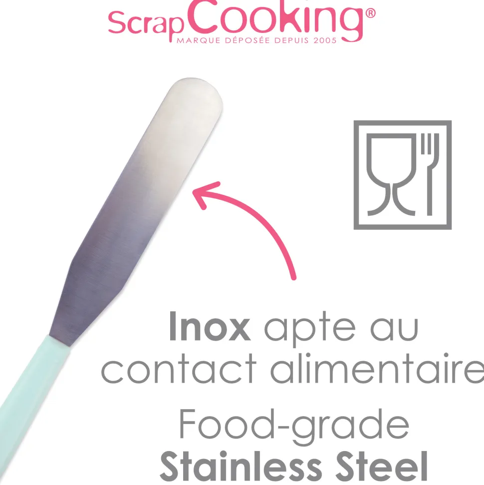 Spatule flexible en inox