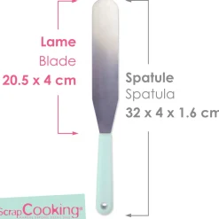 Spatule flexible en inox