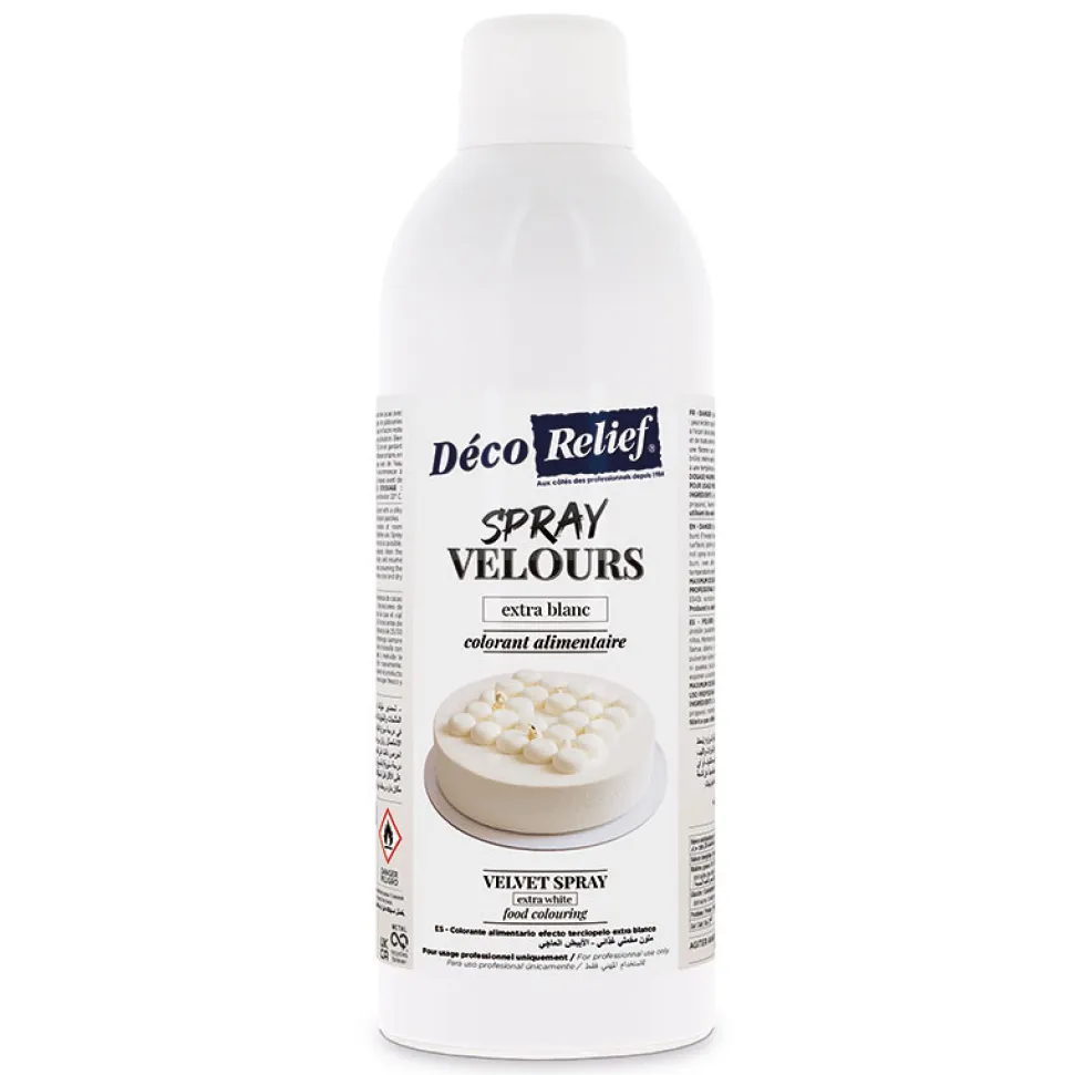 Spray Velours professionnel extra Blanc - 400ml