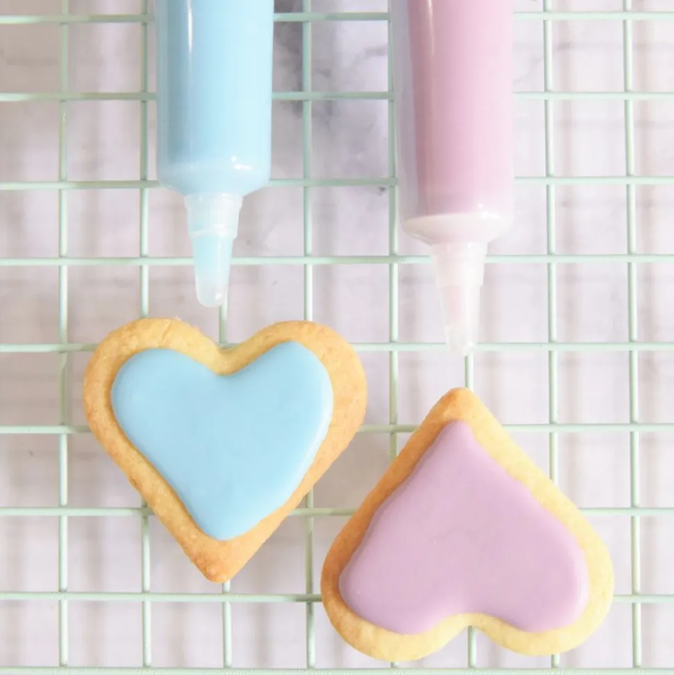 Stylo alimentaire goût choco - bleu pastel