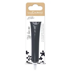 Stylo alimentaire goût choco - noir