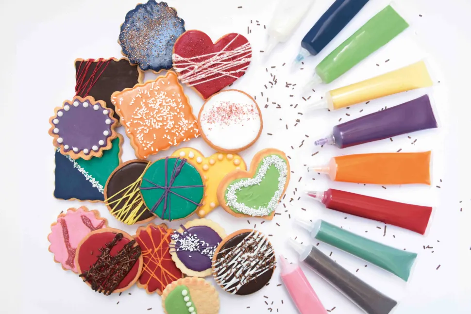 Stylo alimentaire goût choco - vert foncé