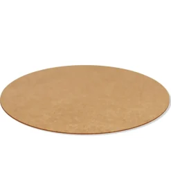 5 Supports ronds 24 cm kraft